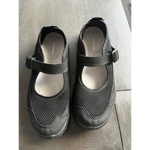 Salomon RX Marie-Jeanne Black Mesh Buckle Strap Mary Jane Womens 9.5 Men 8.5